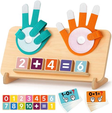 Gagule Number Blocks Toys For Kids, Montessori Educational Toys For 3 4 5 Year Old Boys Girls Birthday Gifts, Toddler Preschool Learning Activities,
