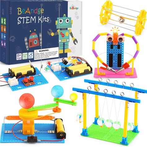 STEM Science Kits For Kids Age 8-12, Boys Activities Robot Building Kit 6-8 Girls Engineering Projects STEM Toys Learning Educational Science Game