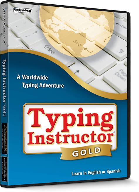 Typing Instructor Gold - Typing Training For Kids And Adults To Learn To Type Or Improve Their Typing Skills - Teaches Keyboard Basics Following One