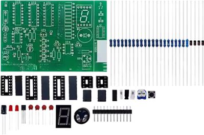 Countdown Timer Diy Kit 9 Seconds For Electronics Skill Training And