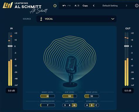 Leapwing Audio Al Schmitt Signature Plug-In Virtual Channel Strip Plug-In With EQ, Compression, Harmonic Generator, And Echo - AAX, AU, VST, VST3