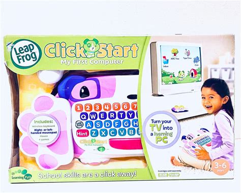 NEW Leapfrog Clickstart My First Computer W/ Wireless Keyboard, Mouse & 4 Games. Leapfrog. Learning Systems. 708431226586.