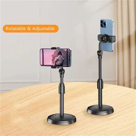 Universal 360° Rotatable Mobile Phone Stand Stretchable Holder Stable Adjustable Phone Holder For