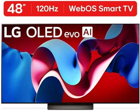 Lg 48" Class 4K UHD Oled Web OS Smart TV With Dolby Vision C4 Series - Oled48c4pua