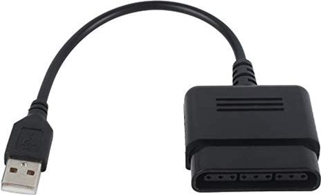 N/V PS2 20 USB 20 Cable For PS2 Controller To PS3 PC USB Adapter Converter Cable Joystick Gamepad To Computer