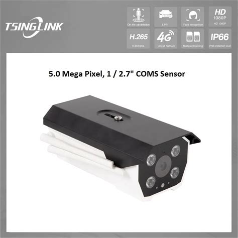 1080P IP Highway Parking Security 8MP Bullet Lpr Anpr Surveillance CCTV Camera