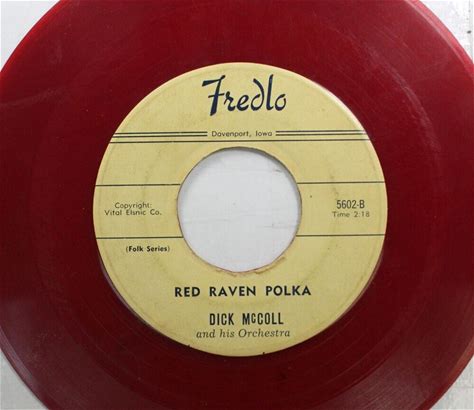Polka 45 Dick Mccoll And Is Orchestra - Red Raven Polka / Helena Polka