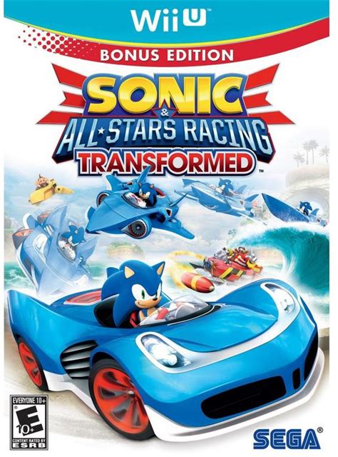 Sonic And All-Stars Racing Transformed - Nintendo Wii U, Pre-Owned