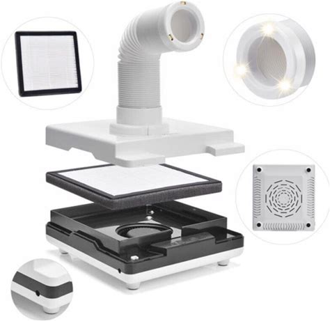 Remover Fume Extractor Solder Smoke Absorber Soldering Fan For DIY Working Solde