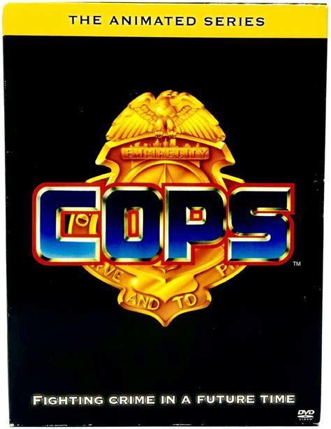 RARE COPS - The ANIMATED Series DVD 4 Disc Box Set! OOP Shout Factory! 80S TV!