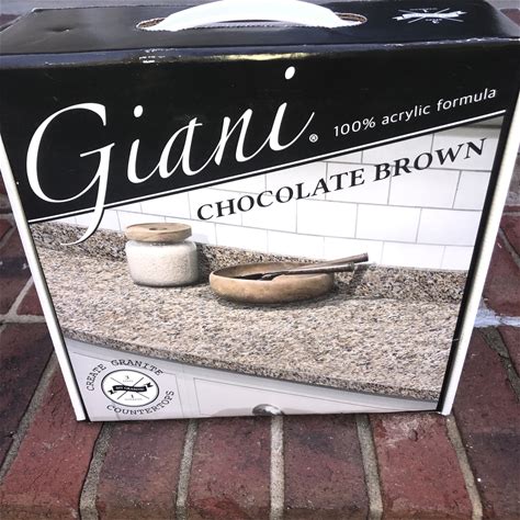 Giani Create Granite Countertop Paint Kit Chocolate Brown DYI 100% Acrylic USA. Giani. Brown. Furniture & Specialty Paint. GIANICHOCOLATEBROWNKIT.