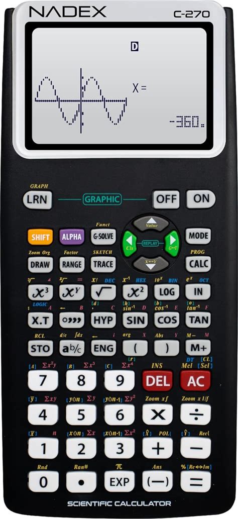 Scientific Calculator With Graph Functions For College And High School Students,