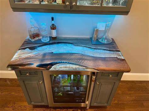 Epoxy Countertops / Bar Counter / Coffee Counter / Concrete Kitchen