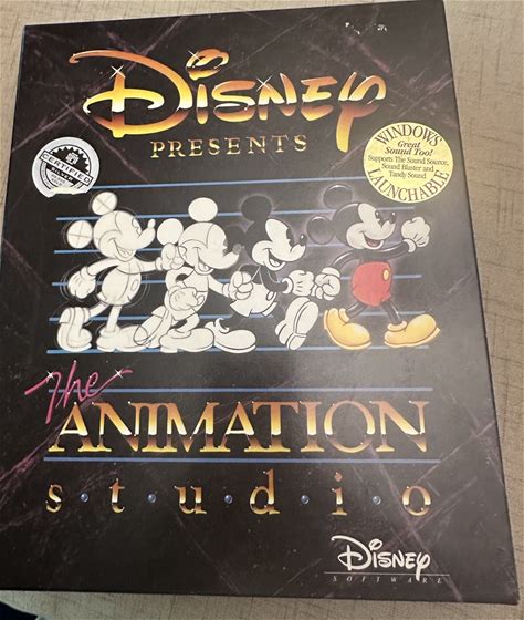 Disney Presents The Animation Studio Software Complete Original Box