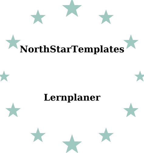 Learning Planner Premium Printable And Editable Template DE EN ES