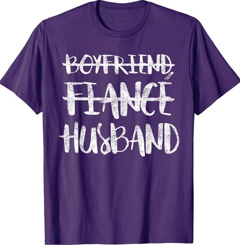Boyfriend Fiance Husband T-Shirt Married Man Wedding Shirt T-Shirt