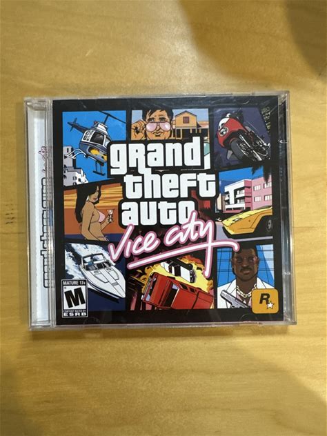 Grand Theft Auto Vice City 2004 With Map Microsoft Windows PC 95 98 ME 2000. Video Games. 0710425211461.