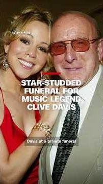 Star-studded funeral for music legend Clive Davis