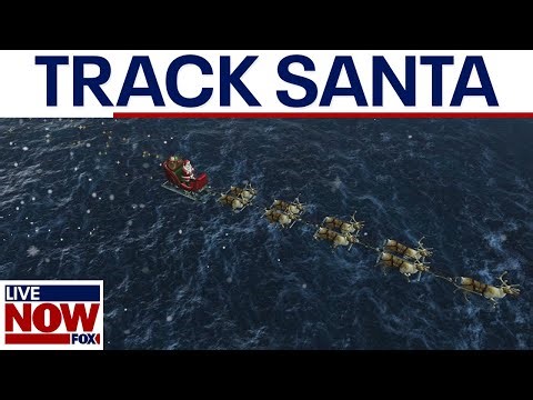 WATCH LIVE: Santa tracker 2025 with NORAD