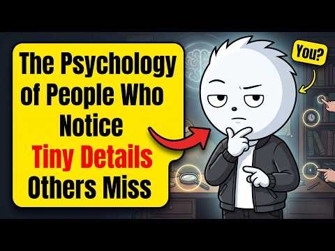 The Psychology of People Who Notice Tiny Details Others Miss