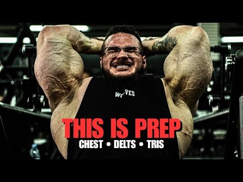 9 Weeks Out Arnold Classic Prep | Nick Walker Push Day Is NOT Normal 