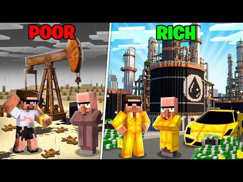 We Made $9,648,847 Drilling For Oil in Minecraft...