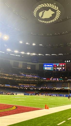 Checking in from the Superdome 📍 #GeorgiaFootball #UGA #UGAFootball #Dawgs #GoDawgs #SugarBowl #CFP | Georgia Bulldogs
