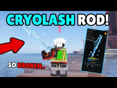 Obtaining NEW CRYOLASH Rod in Fisch!