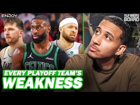 Every NBA Playoff Teams' Weakness | Numbers On The Board
