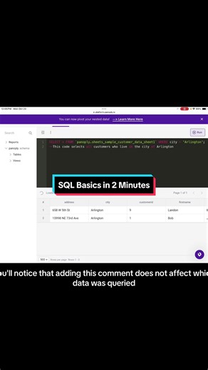 Creating Data Warehouses in 30 Seconds | SQL Basics