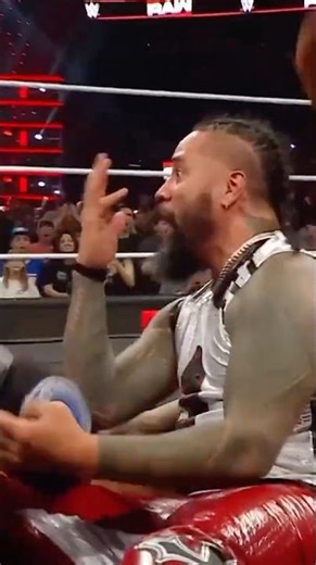 That was a close one 😅🤏 #WWERaw