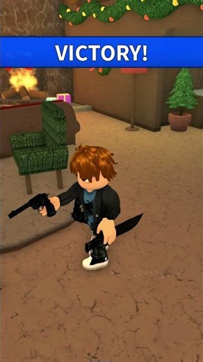 FAKE LAG TROLLING IN MM2 😂 #roblox #mm2