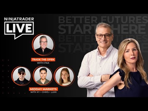 NinjaTrader Live | Futures Trading + Market Analysis with Pax, Lumi, Chris + Xyzeee (12/19/25)