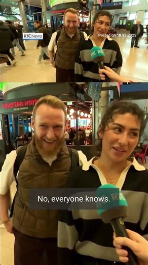 Scenes of joy at Dublin Airport as families reunite for Christmas