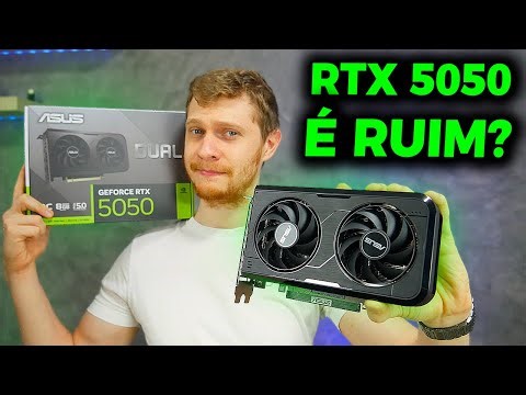 RTX 5050 É RUIM? A MAIS BARATA DAS RTX! CHEGOU E VOU FALAR A REAL…