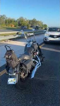 State Trooper Stops Driver Going Wrong Way Down Shoulder In Locked Traffic || ViralHog