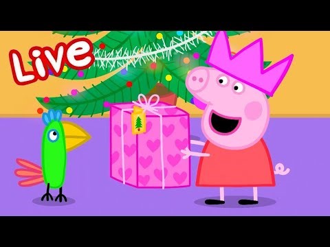🔴 Peppa Pig CHRISTMAS 2025 LIVE! 🎄 Winter Fun! Full Episodes ❄️ Kids Cartoons 🔴