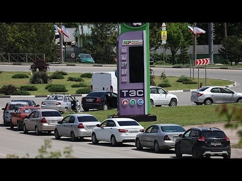 Russian-occupied Crimea suspends petrol sales amid fuel crisis