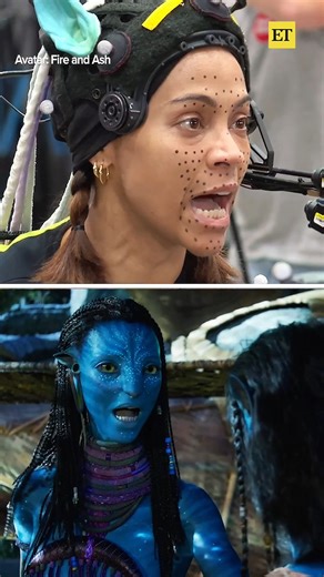From performance capture footage ➡️ their final scenes, we are captivated by the cast of ‘Avatar: Fire and Ash.' | Entertainment Tonight