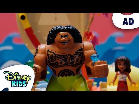AD | Moana and Maui’s Adventure to Kakamora Island 🏝️ | @disneykids