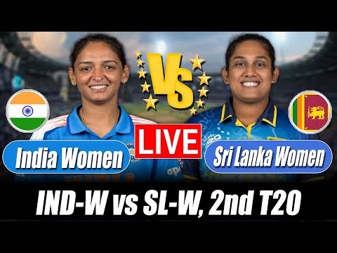 India women vs Sri lanka women Score | Ind w vs Sl w 2nd T20 Commentary & Analysis