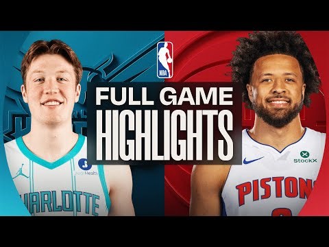 HORNETS at PISTONS | FULL GAME HIGHLIGHTS | December 20, 2025