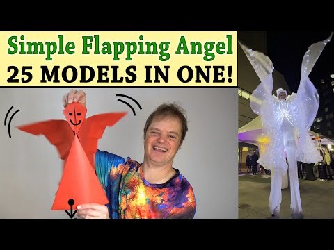 25 Models in One! 👼🏻 Flapping Angel Ornament Spinner Flicker and more!