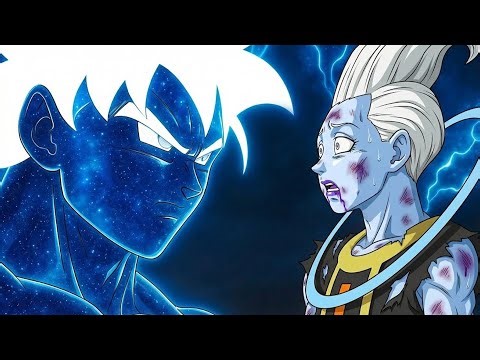 Goku activates his true power after being trapped by the celestials of darkness