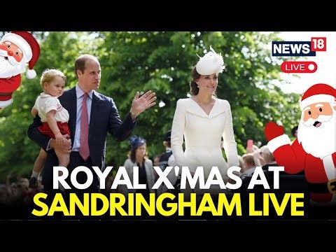Royal Christmas LIVE: King Charles, Royals Arrive for Sandringham Service | King Charles | N18G