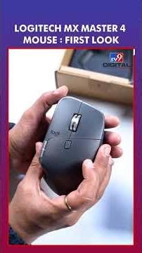 Logitech MX Master 4 Mouse First Look,Price- ₹15,995/ - TV9 | #logitechmouse #short