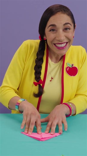 How to make a paper boat by Ms. Appleberry⛵ #shorts #boat