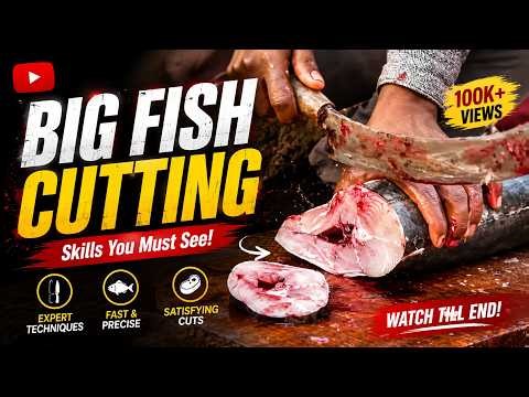 AMAZING Fish Cutting Skills | Street Food Masters | Food and Travel TV