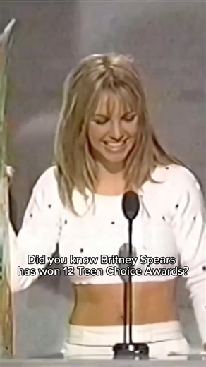 Did you know that Britney once held the record for most Teen Choice Awards? #britneyspears #music #pop #britney #throwback | Britney Spears