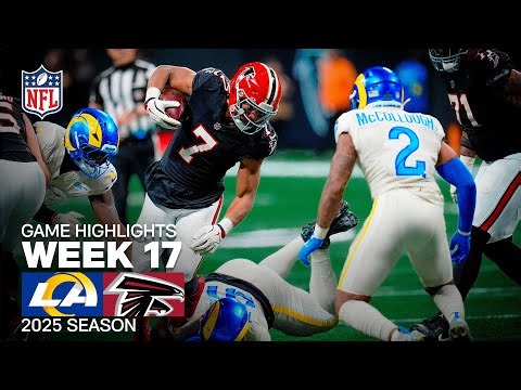 Los Angeles Rams vs Atlanta Falcons Game Highlights | 2025 NFL Season Week 17